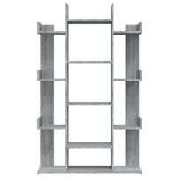 Thumbnail for Bücherregal Grau Sonoma 86x25,5x140 cm Holzwerkstoff