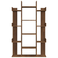 Thumbnail for Bücherregal Braun Eichen-Optik 86x25,5x140 cm Holzwerkstoff