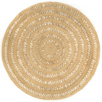 Thumbnail for Teppich Handgefertigt Geflochten Jute 210 cm