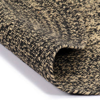 Thumbnail for Teppich Handgefertigt Jute Schwarz und Braun 240 cm