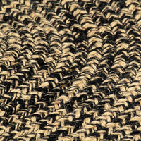 Thumbnail for Teppich Handgefertigt Jute Schwarz und Braun 240 cm