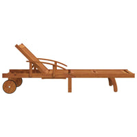 Thumbnail for Sonnenliegen 2 Stk. Massivholz Akazie