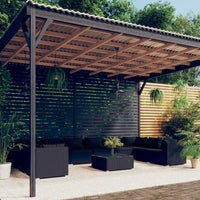 Thumbnail for 11-tlg. Garten-Lounge-Set mit Kissen Poly Rattan Schwarz