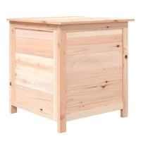 Thumbnail for Outdoor-Kissenbox 50x50x56 cm Massivholz Tanne