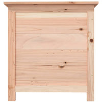 Thumbnail for Outdoor-Kissenbox 50x50x56 cm Massivholz Tanne