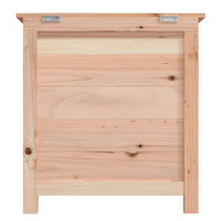 Thumbnail for Outdoor-Kissenbox 50x50x56 cm Massivholz Tanne