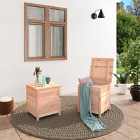 Thumbnail for Outdoor-Kissenbox 50x50x56 cm Massivholz Tanne