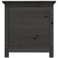 Thumbnail for Outdoor-Kissenbox Anthrazit 50x50x56 cm Massivholz Tanne
