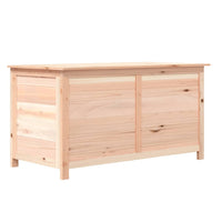Thumbnail for Outdoor-Kissenbox 100x50x56 cm Massivholz Tanne