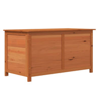 Thumbnail for Outdoor-Kissenbox Braun 100x50x56 cm Massivholz Tanne
