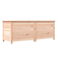 Thumbnail for Outdoor-Kissenbox 150x50x56 cm Massivholz Tanne