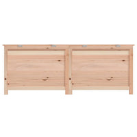 Thumbnail for Outdoor-Kissenbox 150x50x56 cm Massivholz Tanne