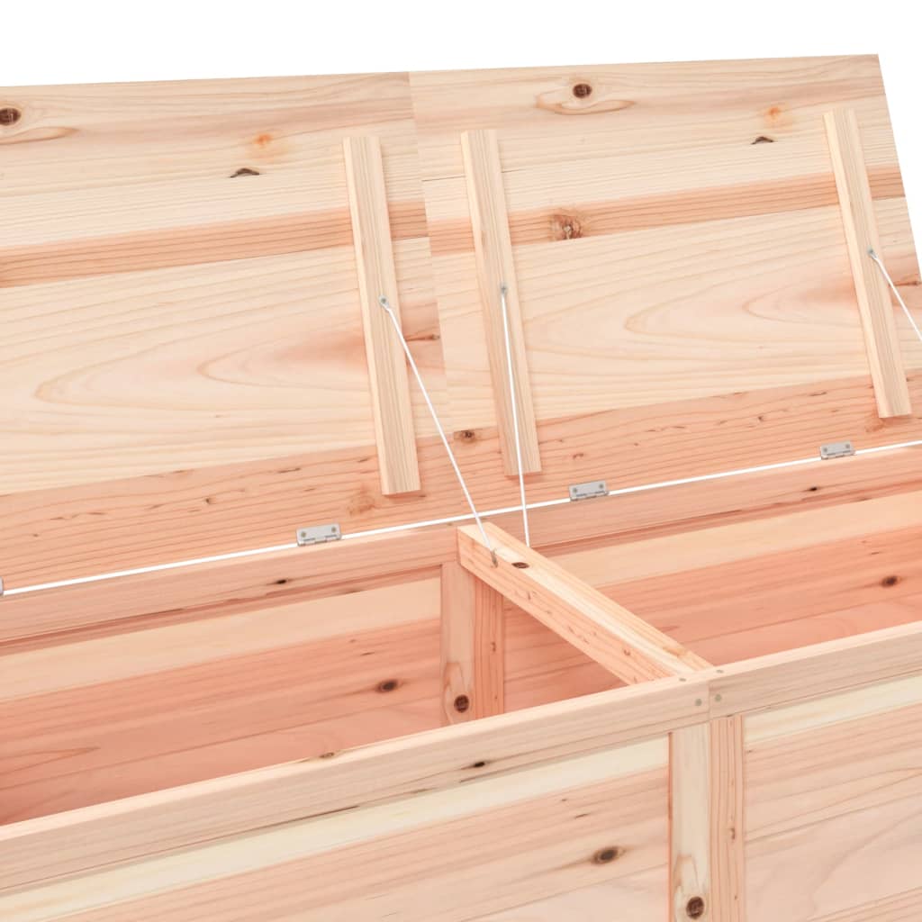 Outdoor-Kissenbox 150x50x56 cm Massivholz Tanne