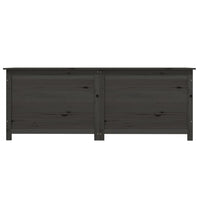Thumbnail for Outdoor-Kissenbox Anthrazit 150x50x56 cm Massivholz Tanne