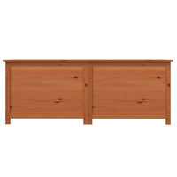 Thumbnail for Outdoor-Kissenbox Braun 150x50x56 cm Massivholz Tanne