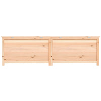 Thumbnail for Outdoor-Kissenbox 200x50x56 cm Massivholz Tanne