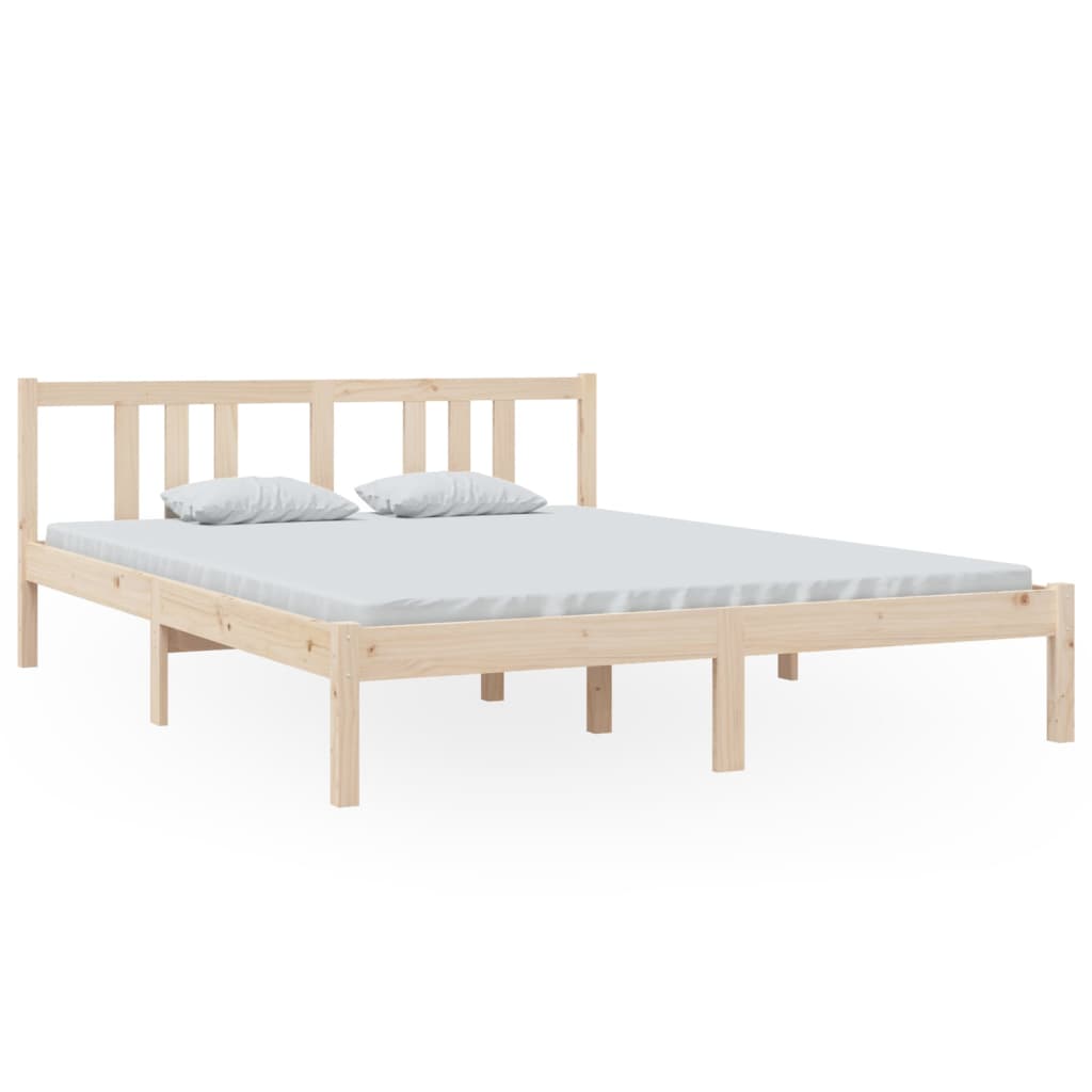 Massivholzbett 150x200 cm 5FT King Size