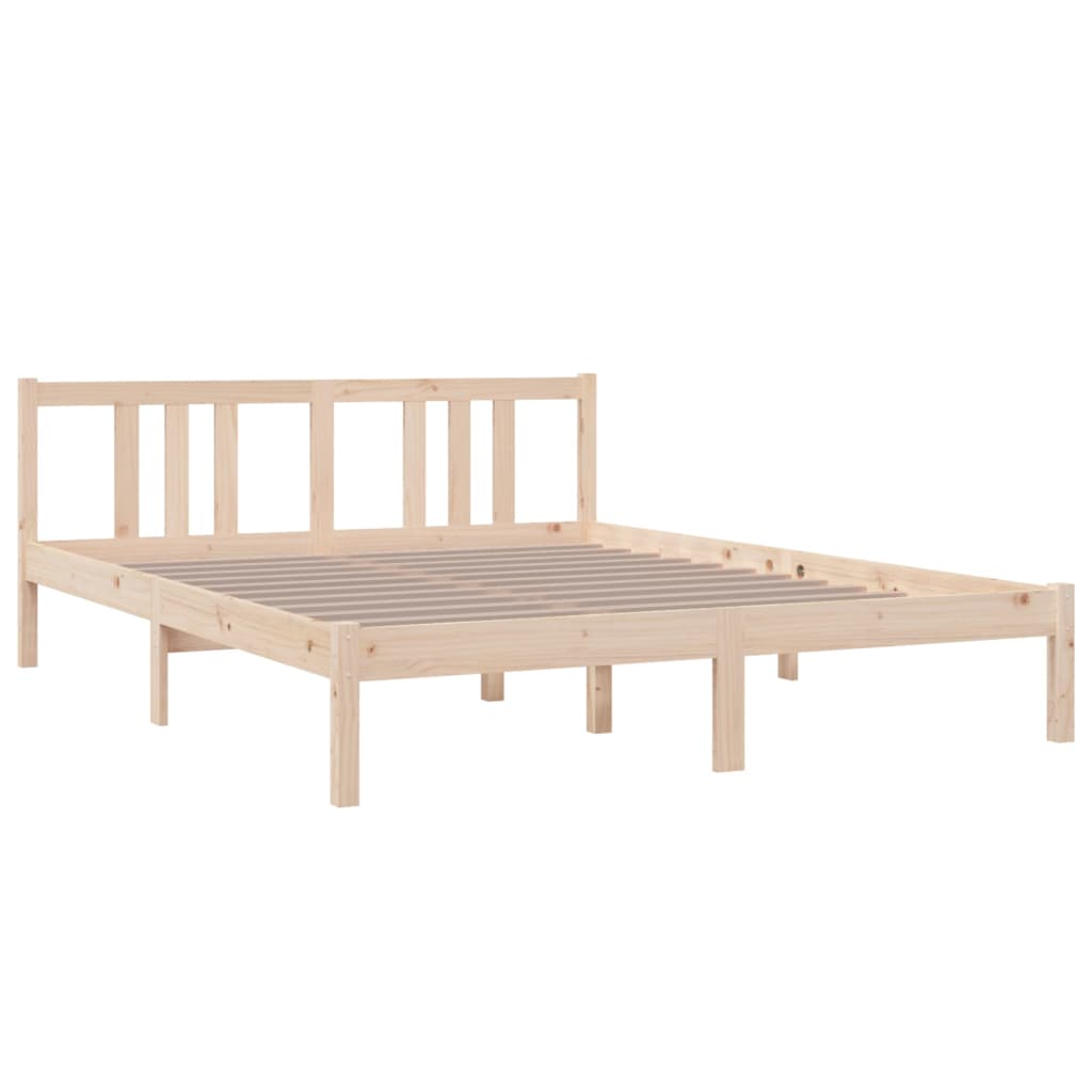 Massivholzbett 150x200 cm 5FT King Size