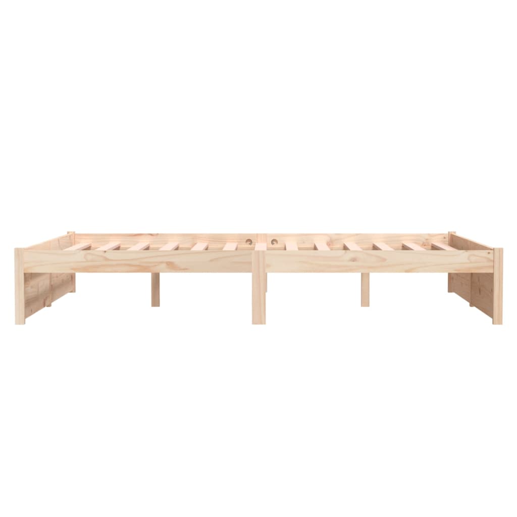 Massivholzbett 135x190 cm 4FT6 Double