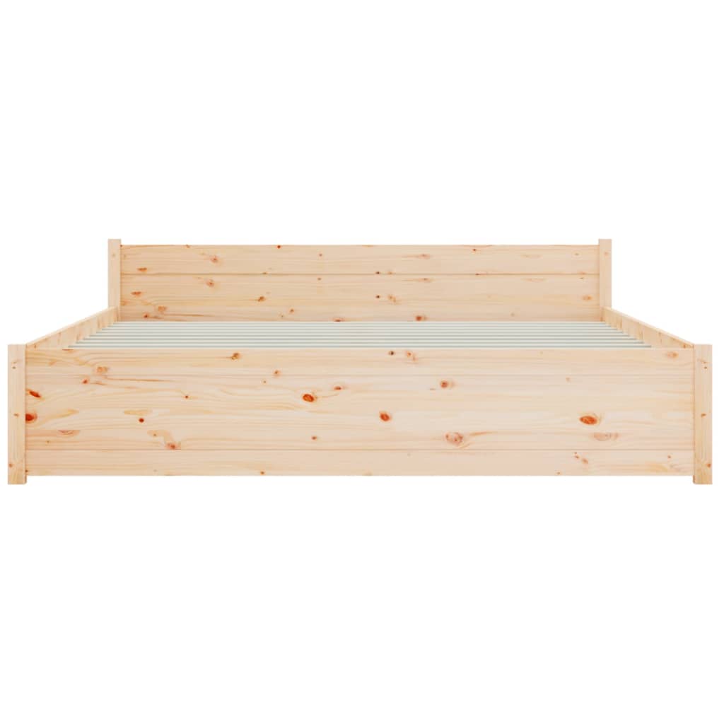 Massivholzbett 150x200 cm 5FT King Size