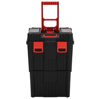 Thumbnail for Werkzeug-Trolley Schwarz und Rot Polypropylen