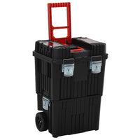 Thumbnail for Werkzeug-Trolley Schwarz und Rot Polypropylen