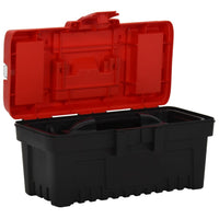Thumbnail for 2-tlg. Werkzeugbox-Set Schwarz und Rot Polypropylen