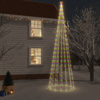 Thumbnail for LED-Weihnachtsbaum mit Erdnägeln Mehrfarbig 1134 LEDs 800 cm