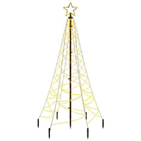 Thumbnail for LED-Weihnachtsbaum mit Erdnägeln Warmweiß 200 LEDs 180 cm