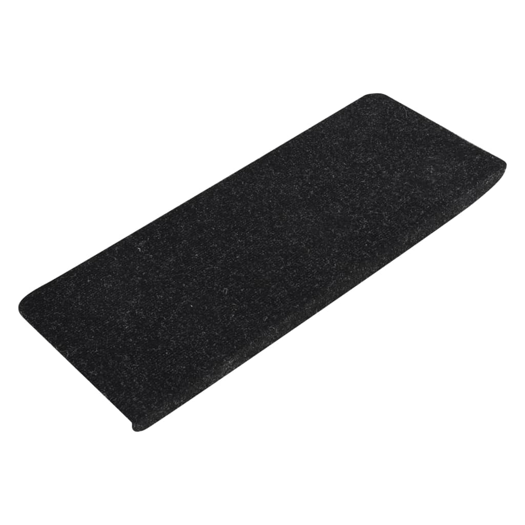 Stufenmatten Selbstklebend 15 Stk. 65x28 cm Anthrazit