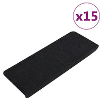 Thumbnail for Stufenmatten Selbstklebend 15 Stk. 65x28 cm Schwarz