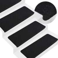 Thumbnail for Stufenmatten Selbstklebend 15 Stk. 65x28 cm Schwarz