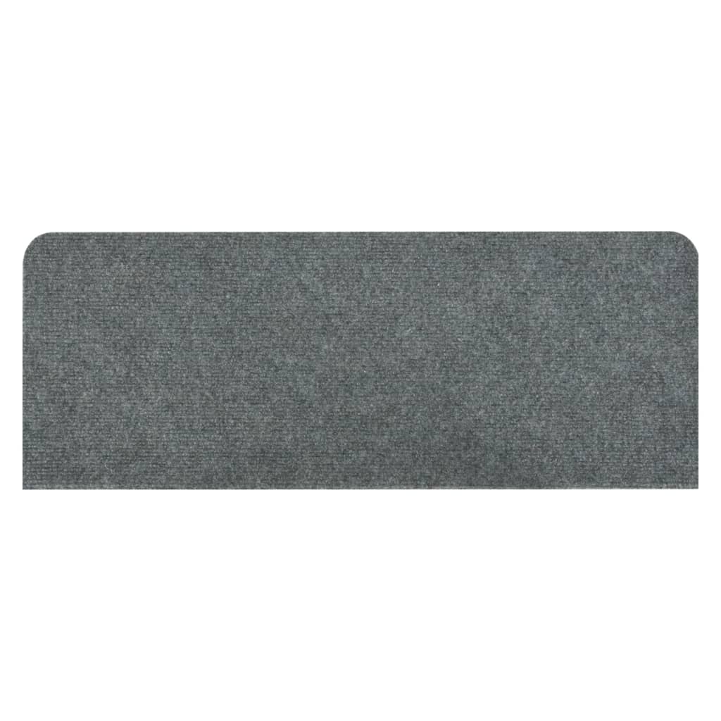 Stufenmatten Selbstklebend 15 Stk. 65x28 cm Grau