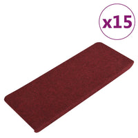 Thumbnail for Stufenmatten Selbstklebend 15 Stk. 65x24,5x3,5 cm Rot