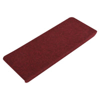 Thumbnail for Stufenmatten Selbstklebend 15 Stk. 65x24,5x3,5 cm Rot