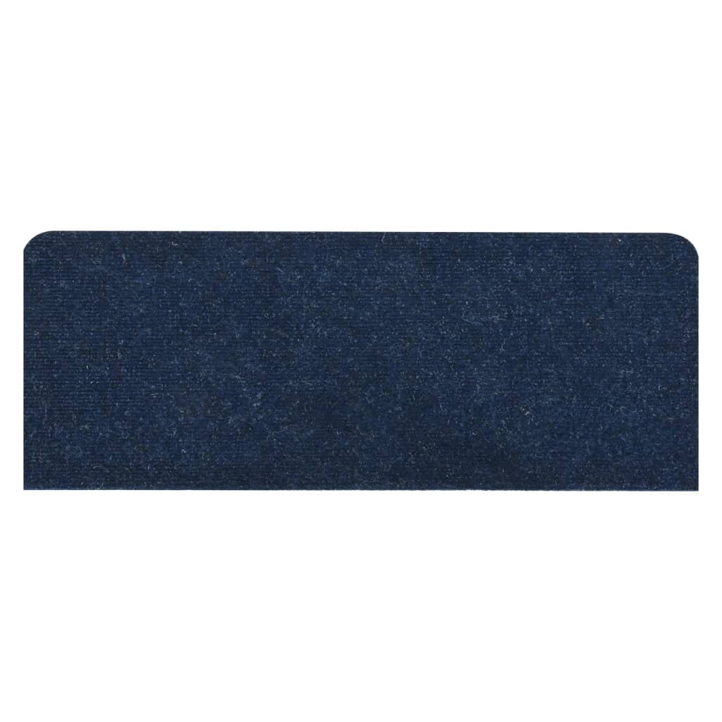 Stufenmatten Selbstklebend 15 Stk. 65x24,5x3,5 cm Blau