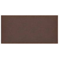 Thumbnail for Wandpaneele 12 Stk. Braun 30x15 cm Kunstleder 0,54 m²
