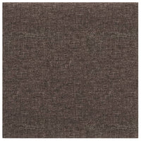 Thumbnail for Wandpaneele 12 Stk. Taupe 30x30 cm Stoff 1,08 m²