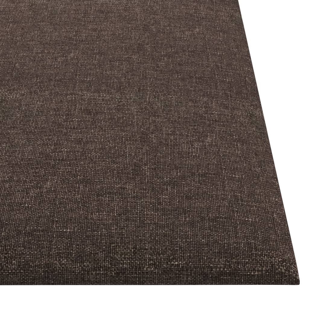 Wandpaneele 12 Stk. Taupe 30x30 cm Stoff 1,08 m²