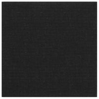 Thumbnail for Wandpaneele 12 Stk. Schwarz 30x30 cm Stoff 1,08 m²