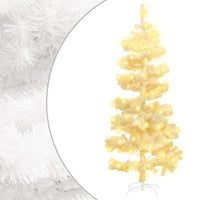 Thumbnail for Spiral-Weihnachtsbaum mit Ständer und LEDs Weiß 150 cm PVC