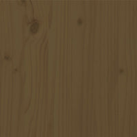 Thumbnail for Massivholzbett Honigbraun Kiefer 100x200 cm