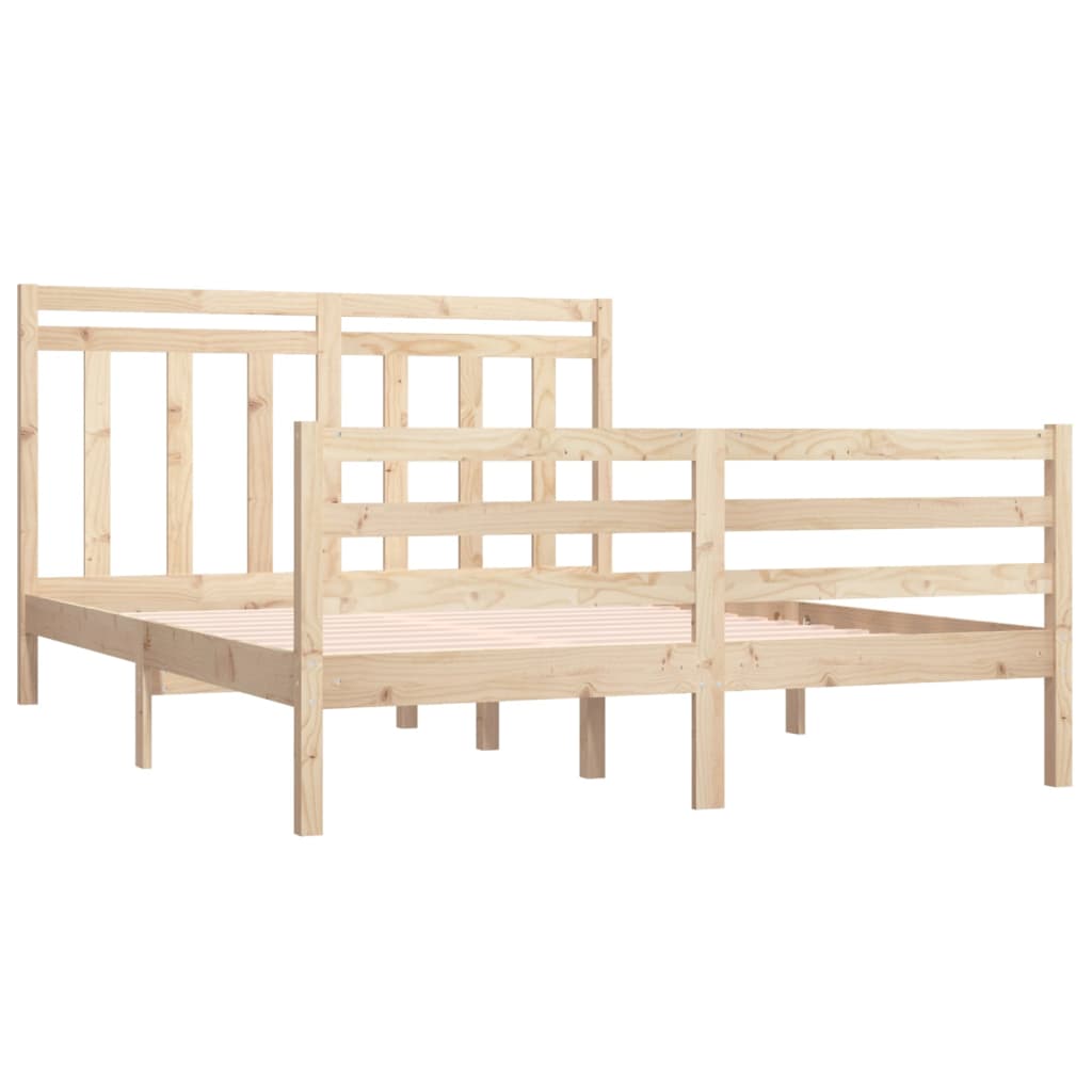 Massivholzbett 150x200 cm 5FT King Size