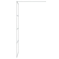 Thumbnail for Duschwand für Walk-In Dusche Silber 80x195 cm ESG-Glas Klar