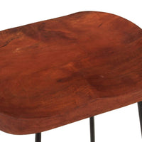 Thumbnail for Gavin Barhocker 2 Stk. 45x40x63 cm Massivholz Mango