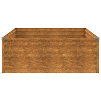 Thumbnail for Hochbeet 100x100x36 cm Cortenstahl