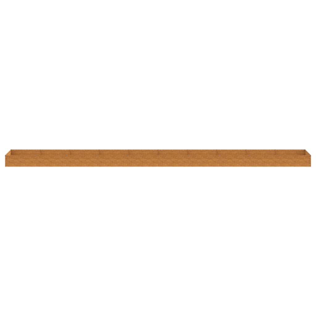 Hochbeet 960x100x36 cm Cortenstahl