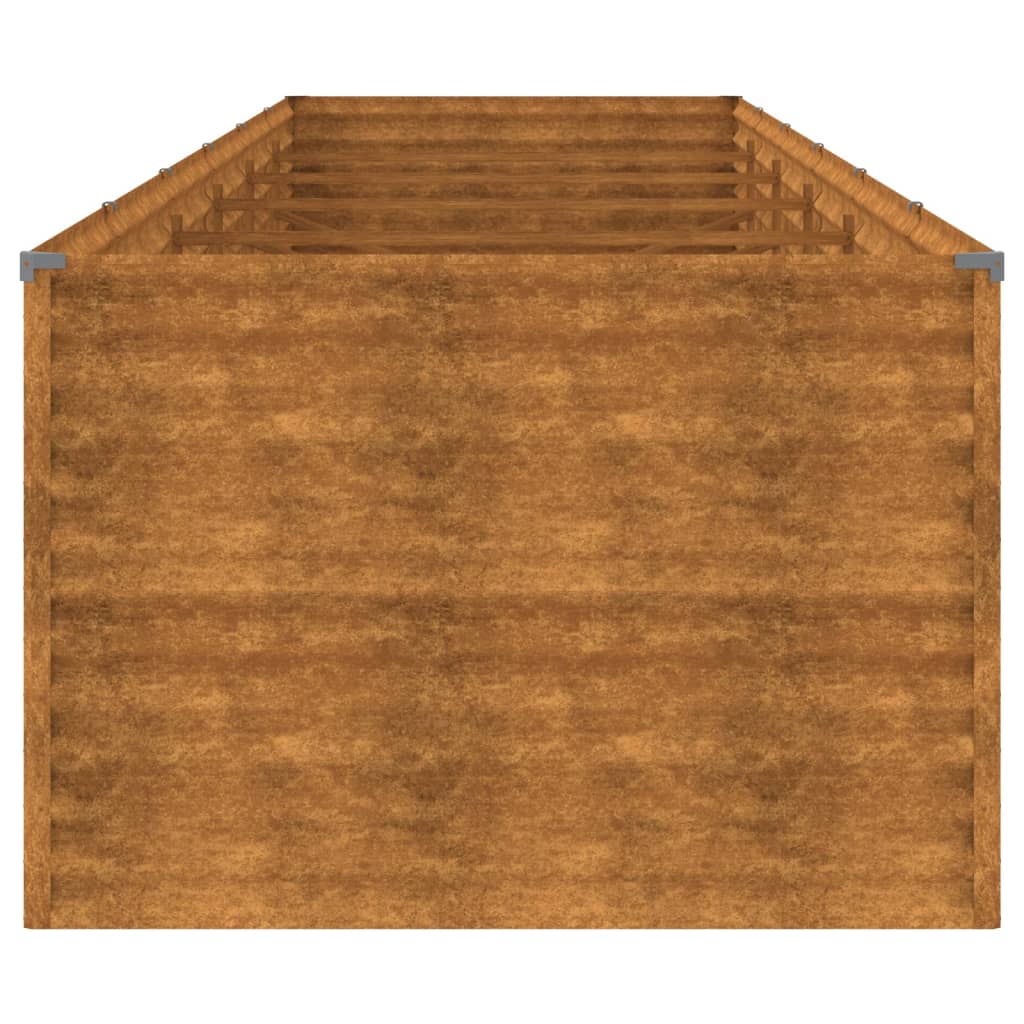 Hochbeet 578x100x69 cm Cortenstahl