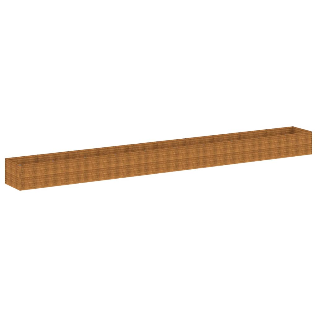 Hochbeet 961x100x69 cm Cortenstahl