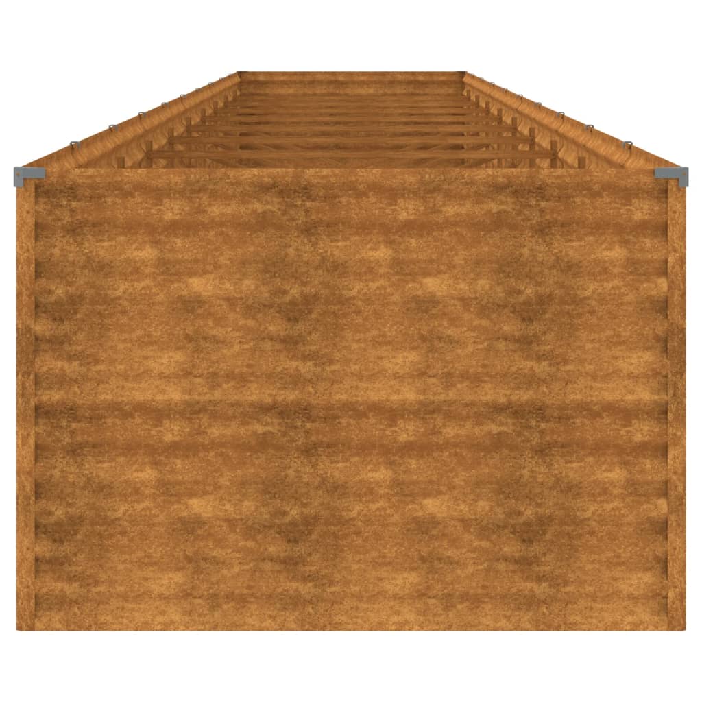 Hochbeet 961x100x69 cm Cortenstahl